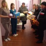 14.01.25 г. Юным пациентам детского отделения психиатрической больницы переданы сладкие подарки.